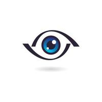 Creative Concept Eyes logo Design Template, eye care logo icon vector