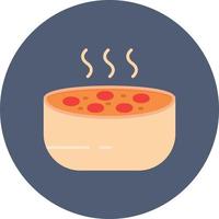 Harira Flat Circle Multicolor vector