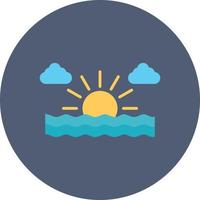 Liana Flat Circle Multicolor vector