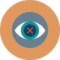 Blind Flat Circle Multicolor vector