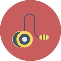 Yoyo Flat Circle Multicolor vector