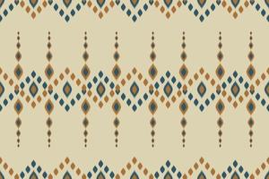 Ikat ethnic Indian seamless pattern. Design for background, wallpaper, vector illustration, fabric, clothing, batik, carpet, embroidery.