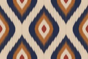 Ikat seamless pattern in tribal. Oriental ethnic traditional. Mexican striped style. Design for background, wallpaper, vector illustration, fabric, clothing, batik, carpet, embroidery.