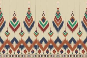 Abstract ethnic ikat pattern. Striped seamless in tribal. Aztec style. Design for background, wallpaper, vector illustration, fabric, clothing, batik, carpet, embroidery.