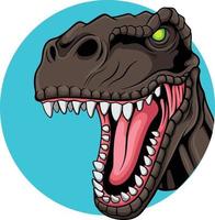 Dino Head 1.4 vector