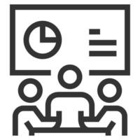 organization icon line vector .