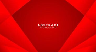 Red geometric modern background vector