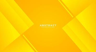 Yellow geometric modern background vector