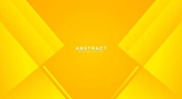 Yellow geometric modern background vector