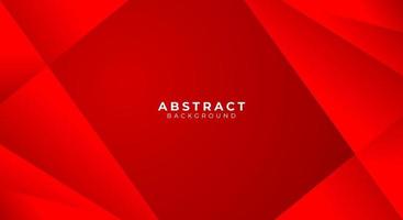 Red geometric modern background vector