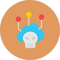 Hacking Flat Circle Multicolor vector