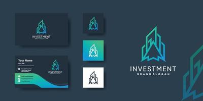 Business logo for building and mortgage companies vector