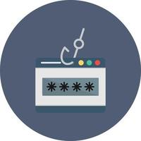 Flat Circle Icon vector