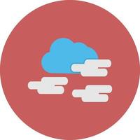 Fog Flat Circle Multicolor vector