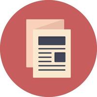 Flat Circle Icon vector