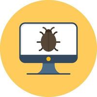 Flat Circle Icon vector