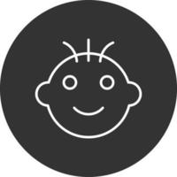 Baby Boy Flat Circle Multicolor vector