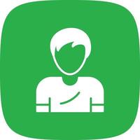 Man Color Icon vector