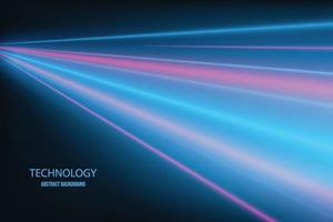 Vector abstract technology hi-tech background with concept speed movement motion fast flart light.