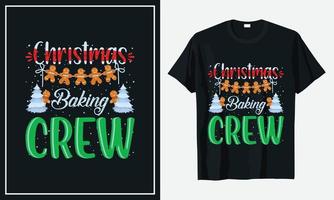 Christmas T-shirt Design vector