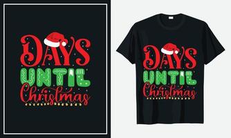 Christmas T-shirt Design vector