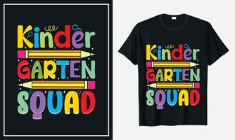 Back to School T-shirt design Vector