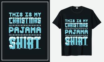 Christmas T-shirt Design vector