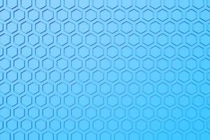Pattern of simple geometric hexagonal shapes, mosaic background. 3d illustration photo