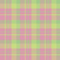 Seamless pattern in charming pink and light and dark green colors for plaid, fabric, textile, clothes, tablecloth and other things. Vector image.