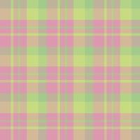 Seamless pattern in charming pink and light and dark green colors for plaid, fabric, textile, clothes, tablecloth and other things. Vector image.