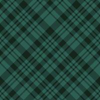 patrón impecable en creativos colores verde oscuro para tela escocesa, tela, textil, ropa, mantel y otras cosas. imagen vectorial 2 vector
