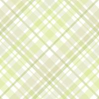 Seamless pattern in cute light green and white colors for plaid, fabric, textile, clothes, tablecloth and other things. Vector image. 2