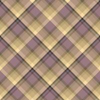 Seamless pattern in discreet beige and pink colors for plaid, fabric, textile, clothes, tablecloth and other things. Vector image. 2