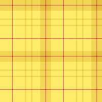 Seamless pattern in charming yellow and red colors for plaid, fabric, textile, clothes, tablecloth and other things. Vector image.