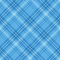 Seamless pattern in excellent light and dark blue colors for plaid, fabric, textile, clothes, tablecloth and other things. Vector image. 2