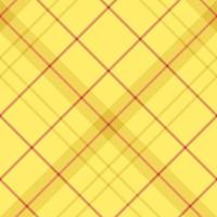 Seamless pattern in charming yellow and red colors for plaid, fabric, textile, clothes, tablecloth and other things. Vector image. 2
