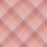 Seamless pattern in cute peach and pink colors for plaid, fabric, textile, clothes, tablecloth and other things. Vector image. 2