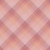 Seamless pattern in cute peach and pink colors for plaid, fabric, textile, clothes, tablecloth and other things. Vector image. 2