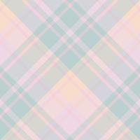 Seamless pattern in discreet pastel blue, pink and beige colors for plaid, fabric, textile, clothes, tablecloth and other things. Vector image. 2