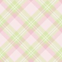 Seamless pattern in awesome pastel pink and green  colors for plaid, fabric, textile, clothes, tablecloth and other things. Vector image. 2