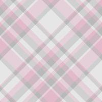Seamless pattern in cute light pink and grey colors for plaid, fabric, textile, clothes, tablecloth and other things. Vector image. 2