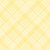 Seamless pattern in charming cozy light yellow colors for plaid, fabric, textile, clothes, tablecloth and other things. Vector image.