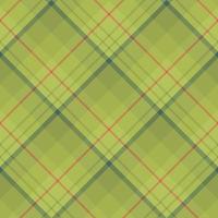 Seamless pattern in cute green and red colors for plaid, fabric, textile, clothes, tablecloth and other things. Vector image. 2