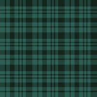 Seamless pattern in creative dark green colors for plaid, fabric, textile, clothes, tablecloth and other things. Vector image.