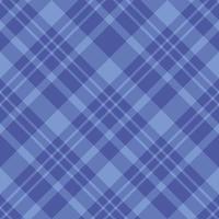 Seamless pattern in evening gentle light and dark blue colors for plaid, fabric, textile, clothes, tablecloth and other things. Vector image. 2