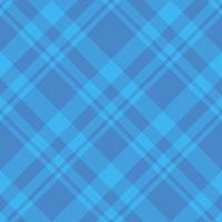 Seamless pattern in charming light and dark blue colors for plaid, fabric, textile, clothes, tablecloth and other things. Vector image.