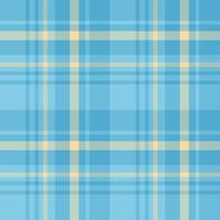 Seamless pattern in excellent light and dark blue and yellow colors for plaid, fabric, textile, clothes, tablecloth and other things. Vector image.