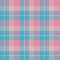 Seamless pattern in exquisite creative bright blue and pink colors for plaid, fabric, textile, clothes, tablecloth and other things. Vector image.