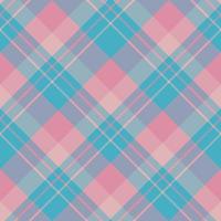 Seamless pattern in exquisite creative bright blue and pink colors for plaid, fabric, textile, clothes, tablecloth and other things. Vector image. 2
