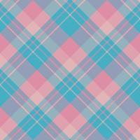 Seamless pattern in exquisite creative bright blue and pink colors for plaid, fabric, textile, clothes, tablecloth and other things. Vector image. 2